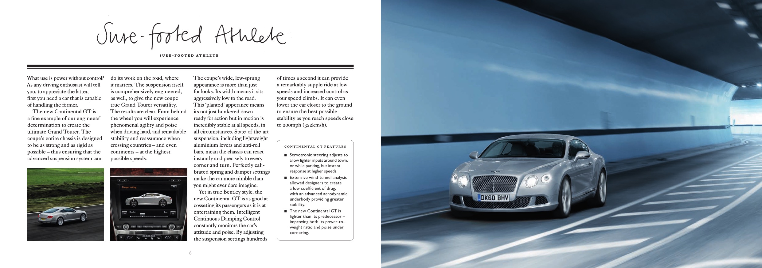2011 Bentley Continental GT Brochure Page 23